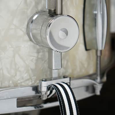 Doc Sweeney 6.5x14" Legend Series Walnut Snare Drum - White Marine Pearl image 5