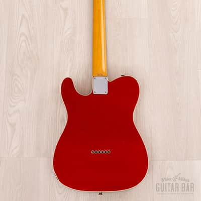 1990 Fender Telecaster Custom '62 Vintage Reissue TL62B-650 Candy Apple Red Near-Mint, Japan MIJ Fujigen image 3
