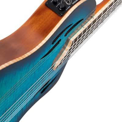 Ortega RTPDLX-FMA Acoustic/Electric Classical Guitar image 3