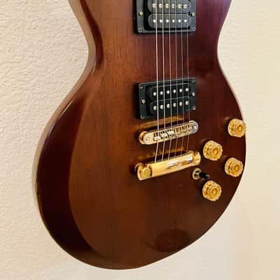 Hondo II H-1020 Les Paul “The Paul” Style Single Cut 1980’s Walnut image 3