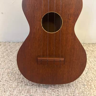 Very Clean ca. 1950 Harmony Roy Smeck Soprano Mahogany Ukulele image 3