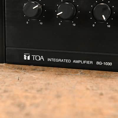 TOA BG-1030 5-Channel Mixer/Amplifer CG01QYY image 5