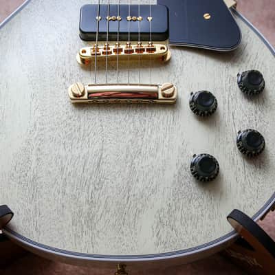 GIBSON USA Custom Shop Historic '54 Dealer Select Les Paul Custom VOS "TV White + Ebony" (2026) image 5