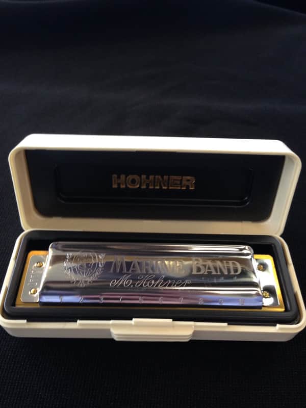 Hohner 1896BX-CSHRP Marine Band 1896 Classic Harmonica - Key of C# image 1