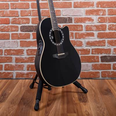 Ovation 1777 Lx Legend LX Black 2004 w/OHSC (Owned By Dave Mustaine) image 3