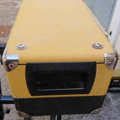 STEELPHON BA 805 Vintage Analog Italian Rare Amp Head Yellow '70 s image 5