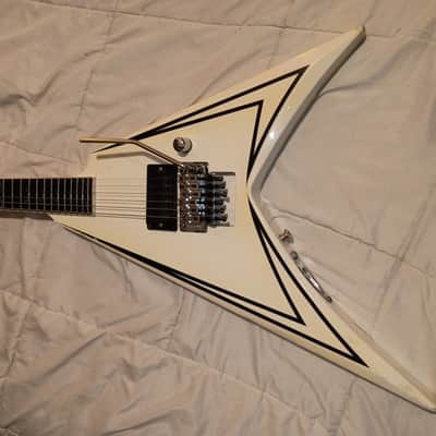 ESP LTD Alexi-600 Scythe Alexi Laiho Signature 2016 White Autographed image 2