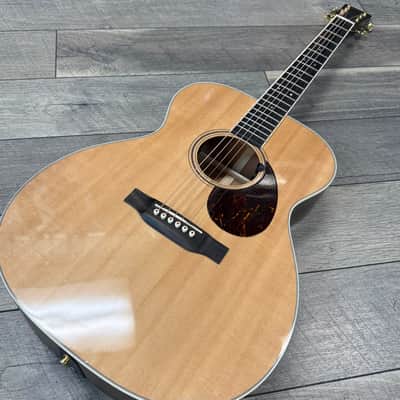 Martin OME Cherry Sitka Spruce/Cherry/Mahogany OM 2018 - Present - Natural image 4