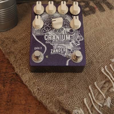 Zander Circuitry Cranium Dual Gain Distortion Overdrive Electric Guitar Effects Pedal RAT image 5