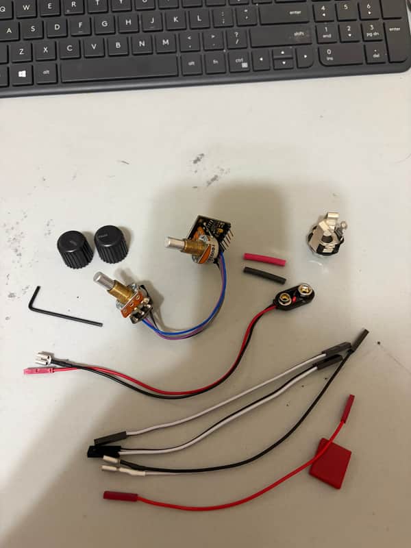 EMG BTSC 2-Band Separate Control Potentiometers 2010s - Black image 1