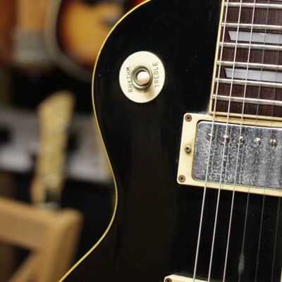 Greco EG-series Les Paul Standard, 1977-78, O.G. Maxon U2000 Pickups, Black image 6