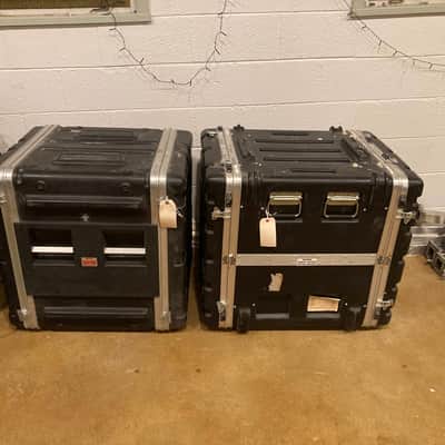 Rack-Pack Custom Built Rackmount Shock Case 12U Twelve Space ATA flight case with caster wheels image 2