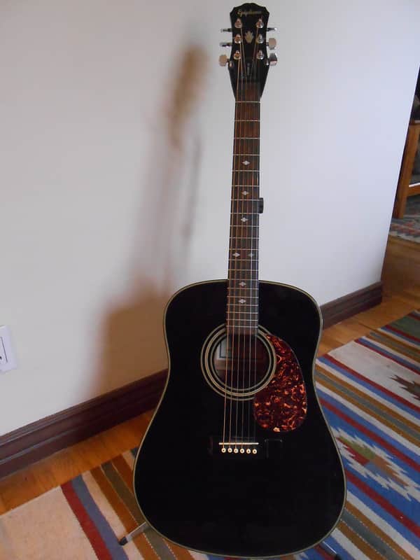 Epiphone Pr 350 b Black | Reverb