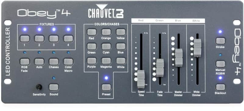 Chauvet DJ Obey 4 16-ch DMX Lighting Controller (Obey4d1) image 1