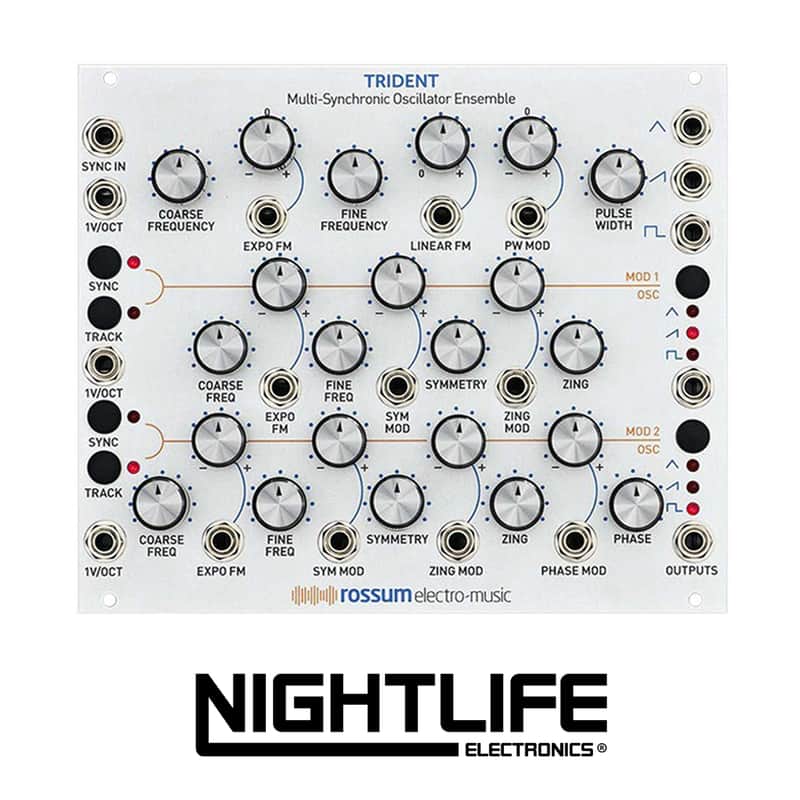 Rossum Electro-Music Trident Silver image 1