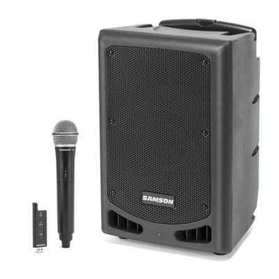 Samson Expedition XP208w Portable PA System with Wireless Handheld Microphone
