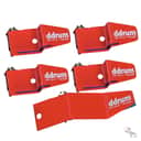 Mint ddrum Red Shot Triggers Kit (5-Piece)