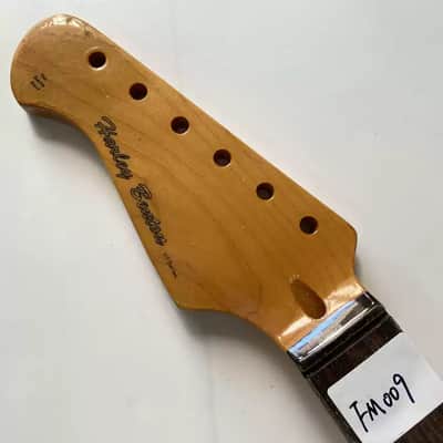 Harley Benton VT semi-finished guitar neck and head - Sapele wood - 22 strings - Right hand - DIY image 2