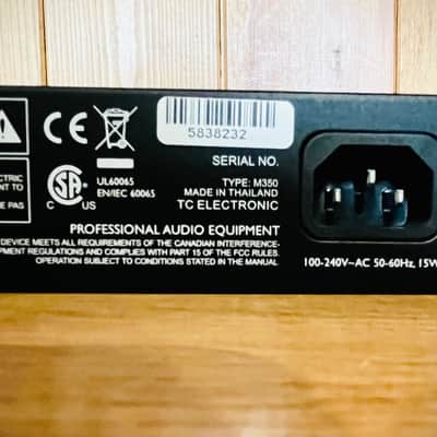 TC Electronic M350 Effect / Reverb Processor 2010s Bild 10