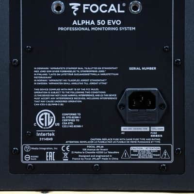 Focal Professional Alpha 50 Evo Active 2-Way Professional Nearfield Loudspeaker (Single) image 6