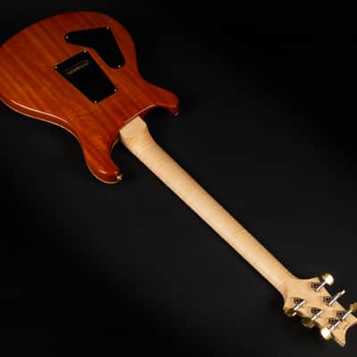 2015 PRS 30th Anniversary Wood Library Custom 24 Quilt 10-Top - Burnt Maple Leaf | USA Limited Edition Satin Flame Maple Neck Ziricote Fretboard 3.4kg | Coa OHSC image 14