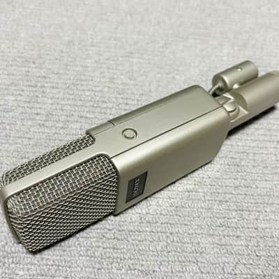 Sony C-48 Condenser Microphone 1990s - Silver w/Case Bild 4