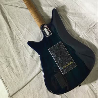 Music Man Albert lee Trans blue roasted Maple Neck Upgrade image 12