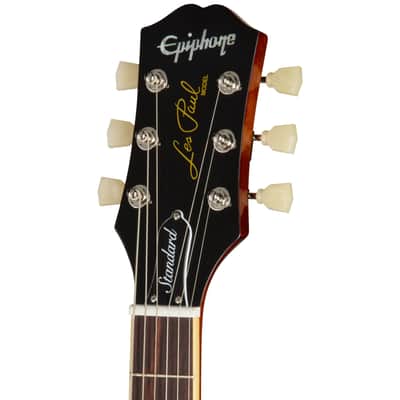 Epiphone Les Paul Standard 50s Washed Cherry Sunburst - Single Cut Electric Guitar image 6