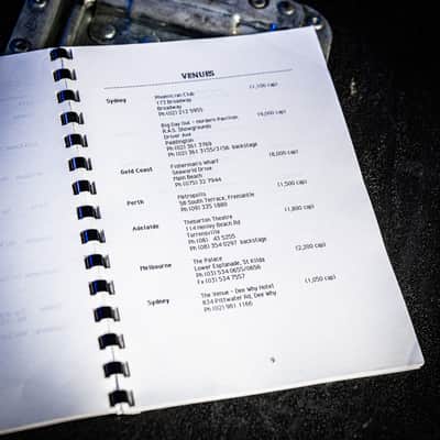 Nirvana Touring Memorabilia Collection 1992 image 11