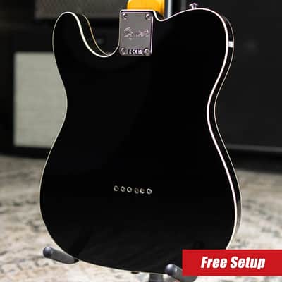 Squier Classic Vibe Baritone Custom Telecaster Electric Guitar - Black image 2
