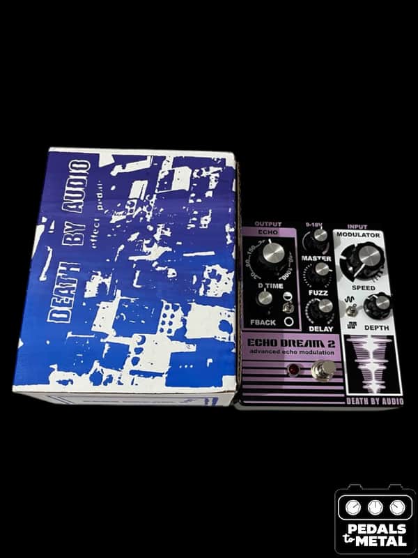 Death By Audio Echo Dream Delay 2 2010s - Purple - X18798 image 1