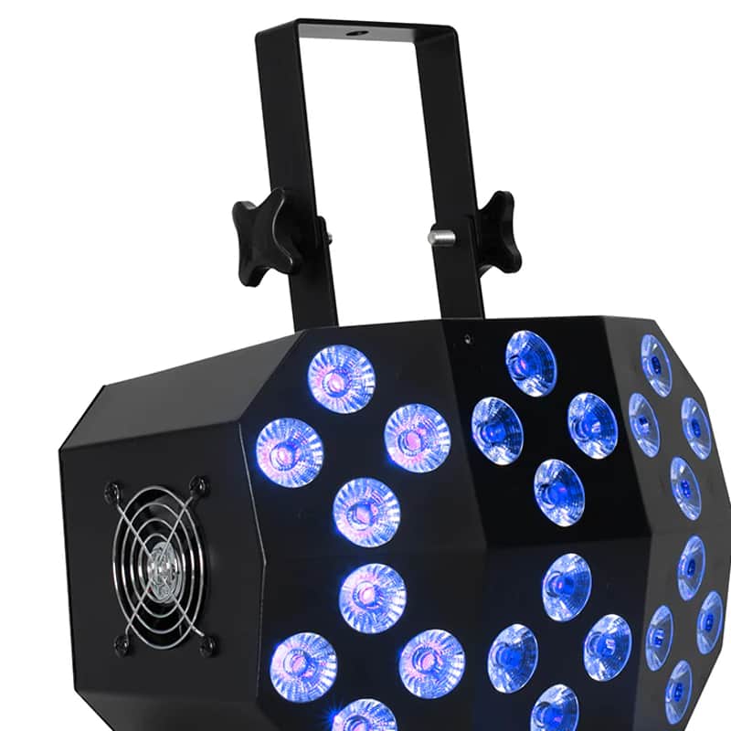 American DJ MEG024 Mega Wash 24; LED includes a wireless remote control image 1