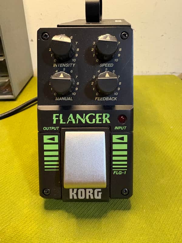 Korg FLG-1 Flanger 1990s - Black image 1
