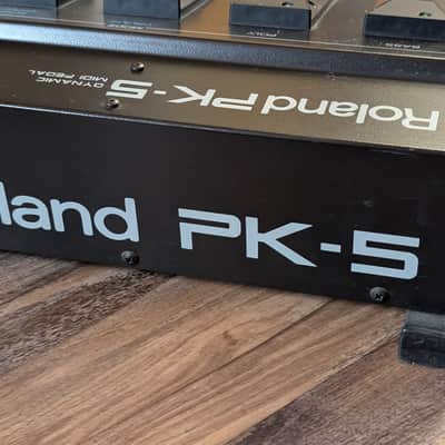 Roland PK-5 Bass Dynamic MIDI Pedal Keyboard Battery Powered Great Shape W/Manual & PSU image 11