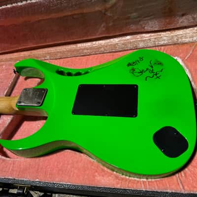 Ibanez JEM777-LG Steve Vai Signature with Edge Tremolo 1987 - 1988 - Loch Ness Green image 14