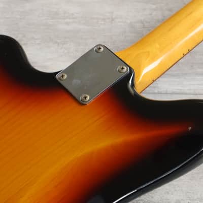 2012 Fender Japan JM66 '66 Reissue Jazzmaster (Sunburst) image 10