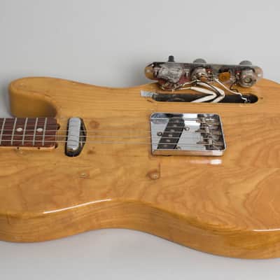 Fender  Telecaster Solid Body Electric Guitar (1981), ser. #S-853849, original black hard shell case. image 13