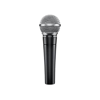Shure Cardioid Dynamic Vocal Microphone Bundle with Stand and Cable (3 Items) image 2
