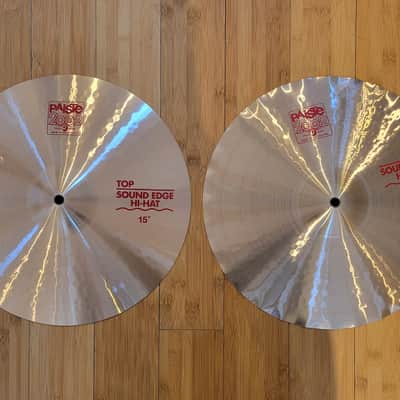 Cymbals - Paiste 15" 2002 Sound Edge Hi Hats image 1