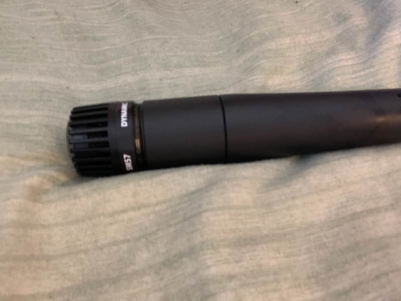 Shure SM57 Cardioid Dynamic Microphone 1984 - Present - Black image 1