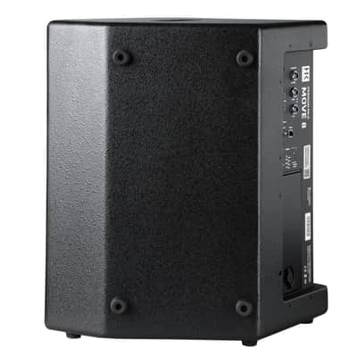 HK Audio PREM-PRO-MOVE-8 60 watt 8-Inch Battery Powered Speaker 4-Ch AUX DSP FX EQ BT5 App image 3
