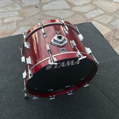 Tama Superstar 22x14 Bass Drum Cherry Wine - 80's image 21