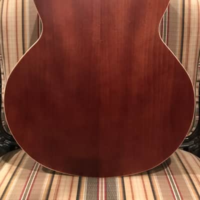 Dean Lefty Single Cutaway Electroacoustic Bass 2015 Natural image 2