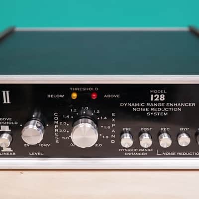 dbx 128 Dynamic Range Enhancer / Noise Reduction System 1970s - Black imagen 2