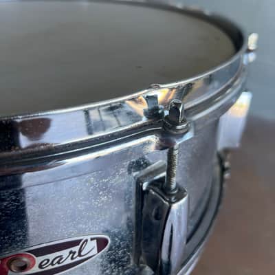 Vintage 60's Pearl 5.5x14" Chrome 8 Lug Snare Drum image 7