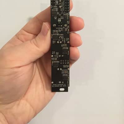 Plinky 4hp Expander (2 of 3, white/blue LEDs) - Black image 2