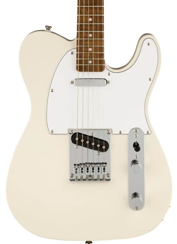 Squier Affinity Telecaster Laurel Neck Olympic White No Case image 1