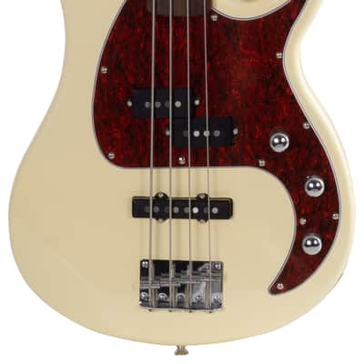Peavey MILESTONE® 4 IVORY 4 STRING BASS GUITAR New - White image 1