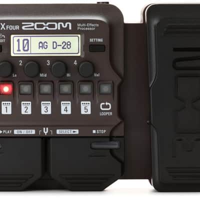Zoom A1X Four Acoustic Instrument Multi-Effect Processor image 2