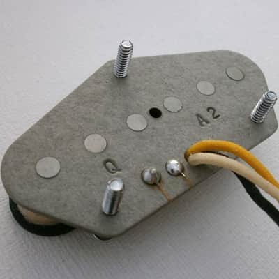 Coil Tap Telecaster Guitar Bridge Pickup Hand Wound Alnico 2 Fender Vintage Hot by Q pickups image 4